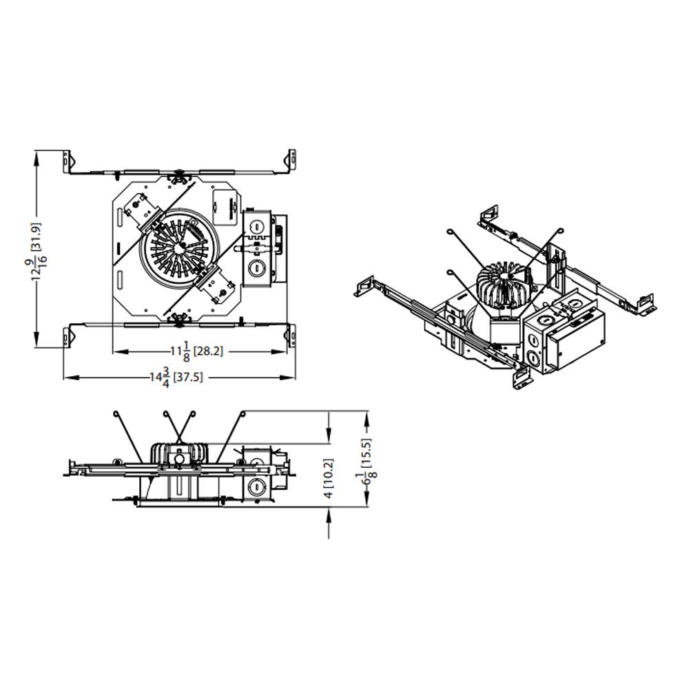 Lithonia LDN Commercial LED Downlight