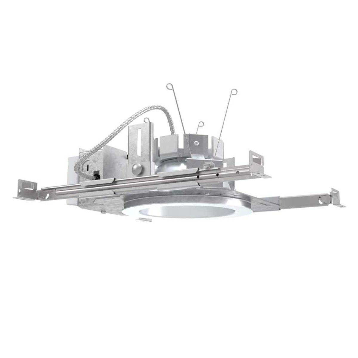 Lithonia LDN6 Commercial LED Recessed Downlight, 3800 Lumens Adjustable, Selectable CCT, 30K/35K/40K/50K, Battery Backup Included (Reflector Sold Separately) - Bees Lighting