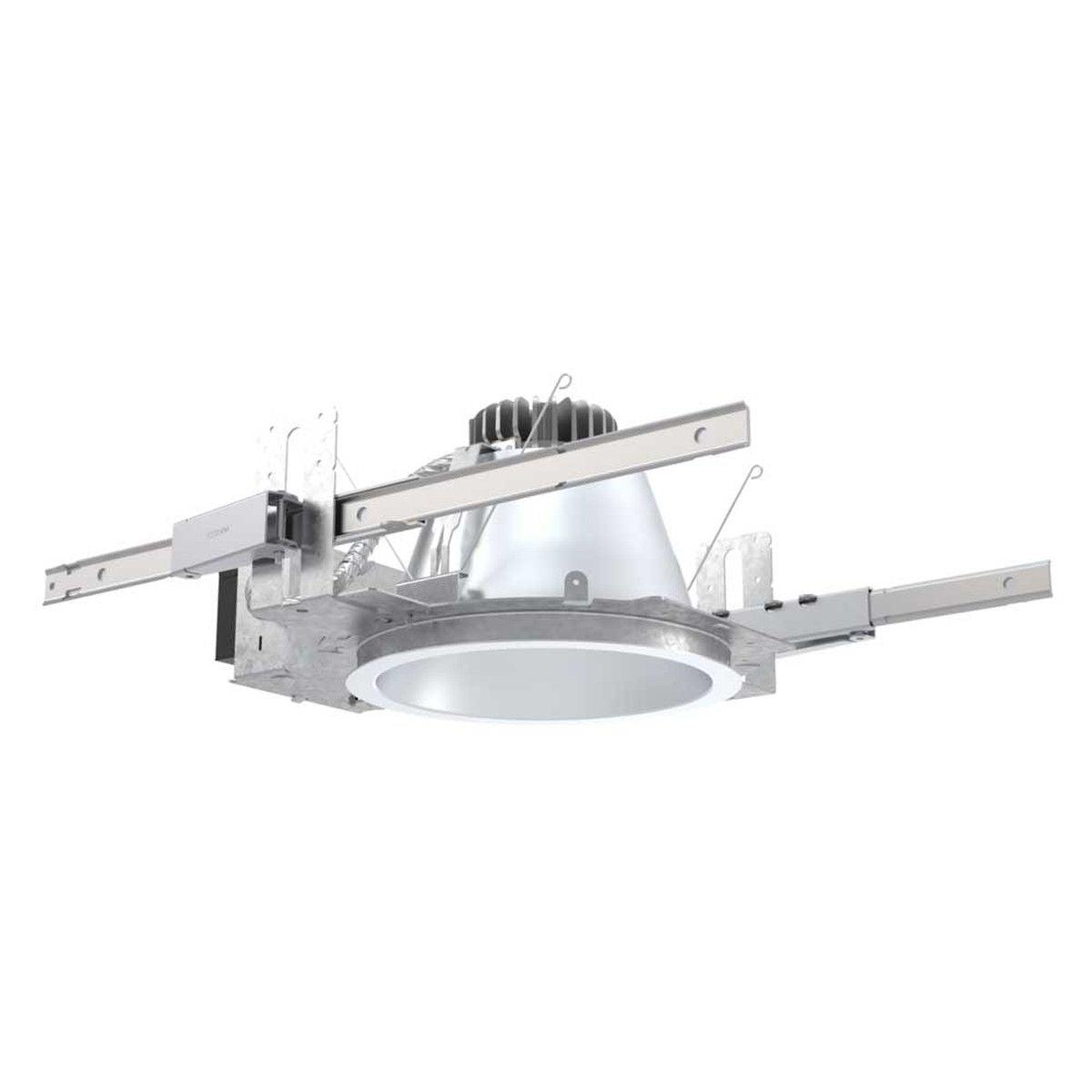 Lithonia LDN8 Commercial LED Recessed Downlight, 3800 Lumens Adjustable, Selectable CCT, 30K/35K/40K/50K, Battery Backup Included (Reflector Sold Separately) - Bees Lighting