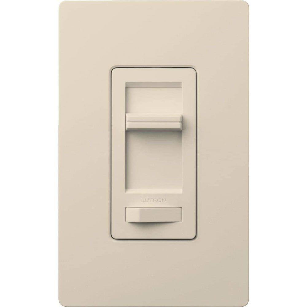 Lumea LED Slide Dimmer Switch, 150-Watt, Single Pole or 3-Way, Light Almond - Bees Lighting