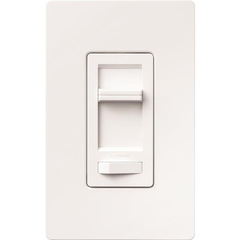 Lumea LED Slide Dimmer Switch, 150-Watt, Single Pole or 3-Way, White - Bees Lighting