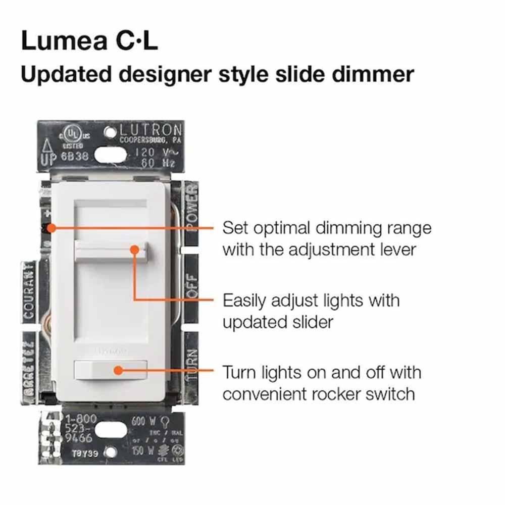 Lumea CFL/LED Dimmer Switch 3-Way - Bees Lighting