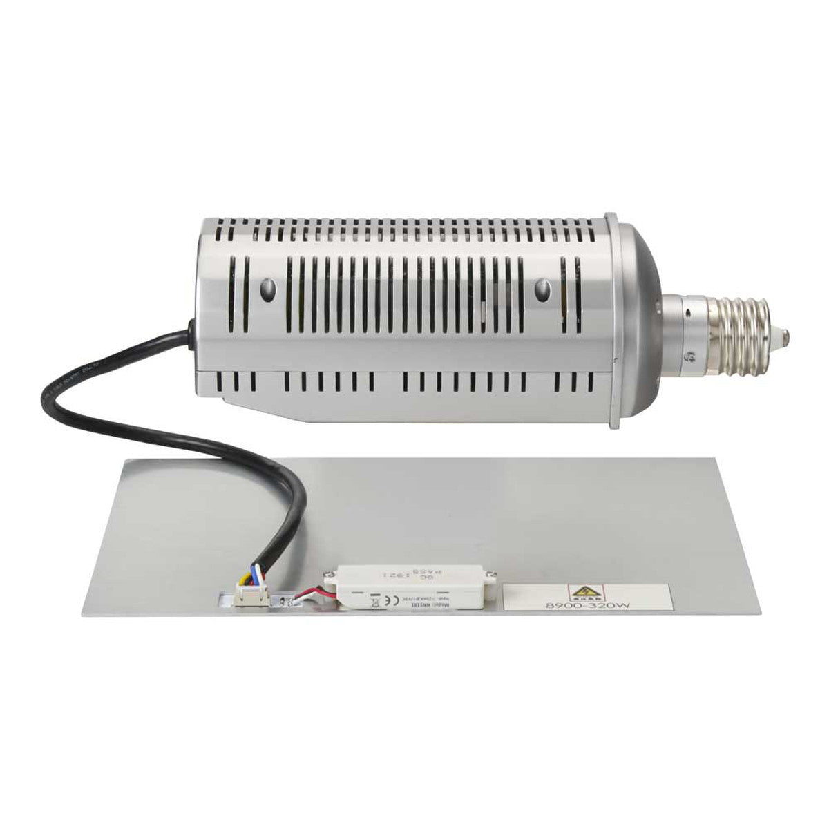 Wall Pack/Shoebox LED Retrofit Lamp, 10000W HID, 320W, 44610 Lumens, 5000K, EX39 Mogul Extended Base, 120-277V
