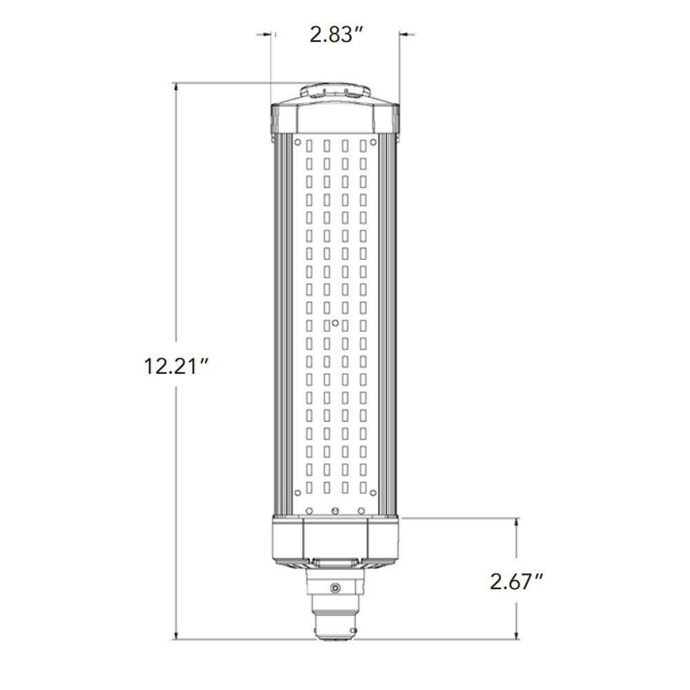 LED B22D SOX Retrofit Lamp, 20W, 2030 Lumens, 2200K, B22D Mogul Base, 120-277V