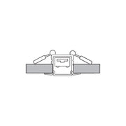 Drywall Spring Clips with Mounting Screws for LED-CHL-XD-MD-F Channel - Bees Lighting