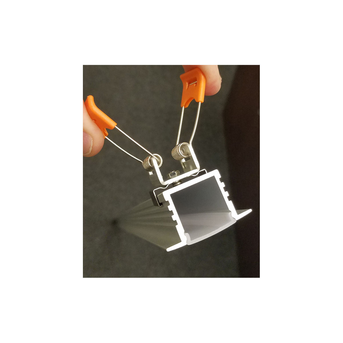 Stainless Steel Mounting Clips for LED-CHL-XD-MD Channel - Bees Lighting