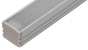 Extruded 4ft Mini Deep Format Aluminum Channel for for LTR LED Strip and Tape Lights - Bees Lighting