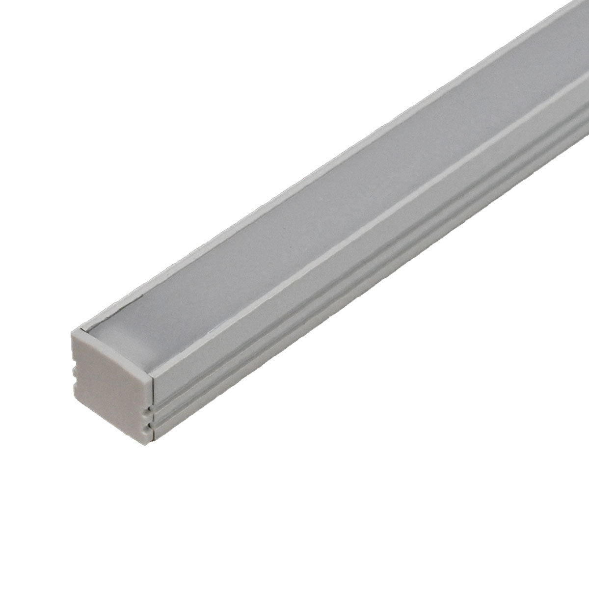 Extruded 4ft Mini Deep Format Aluminum Channel for for LTR LED Strip and Tape Lights - Bees Lighting