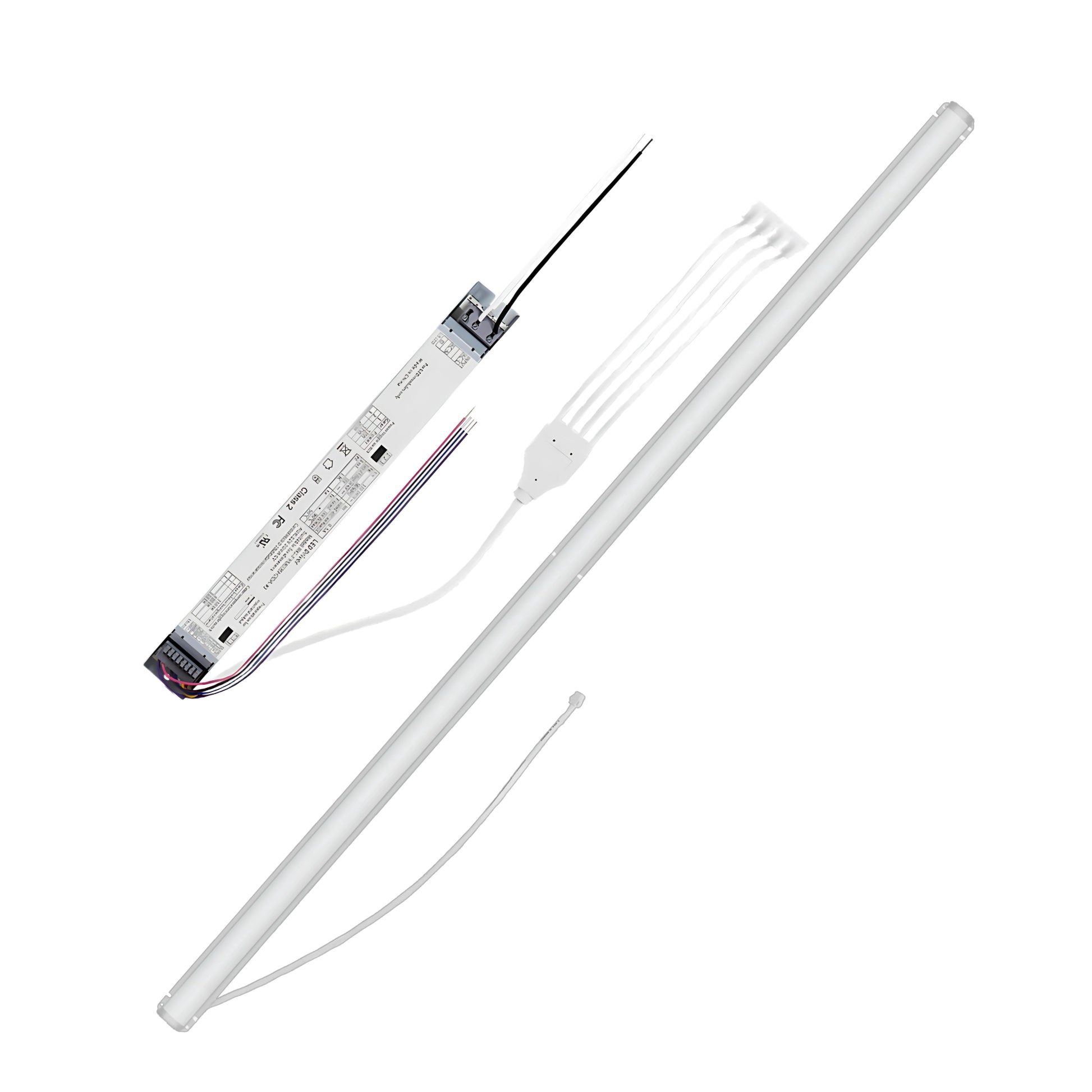 2ft Magnetic Linear Retrofit Kit, 2080/2720/3200 Lumens, 35K/40K/50K, 120-347V - Bees Lighting