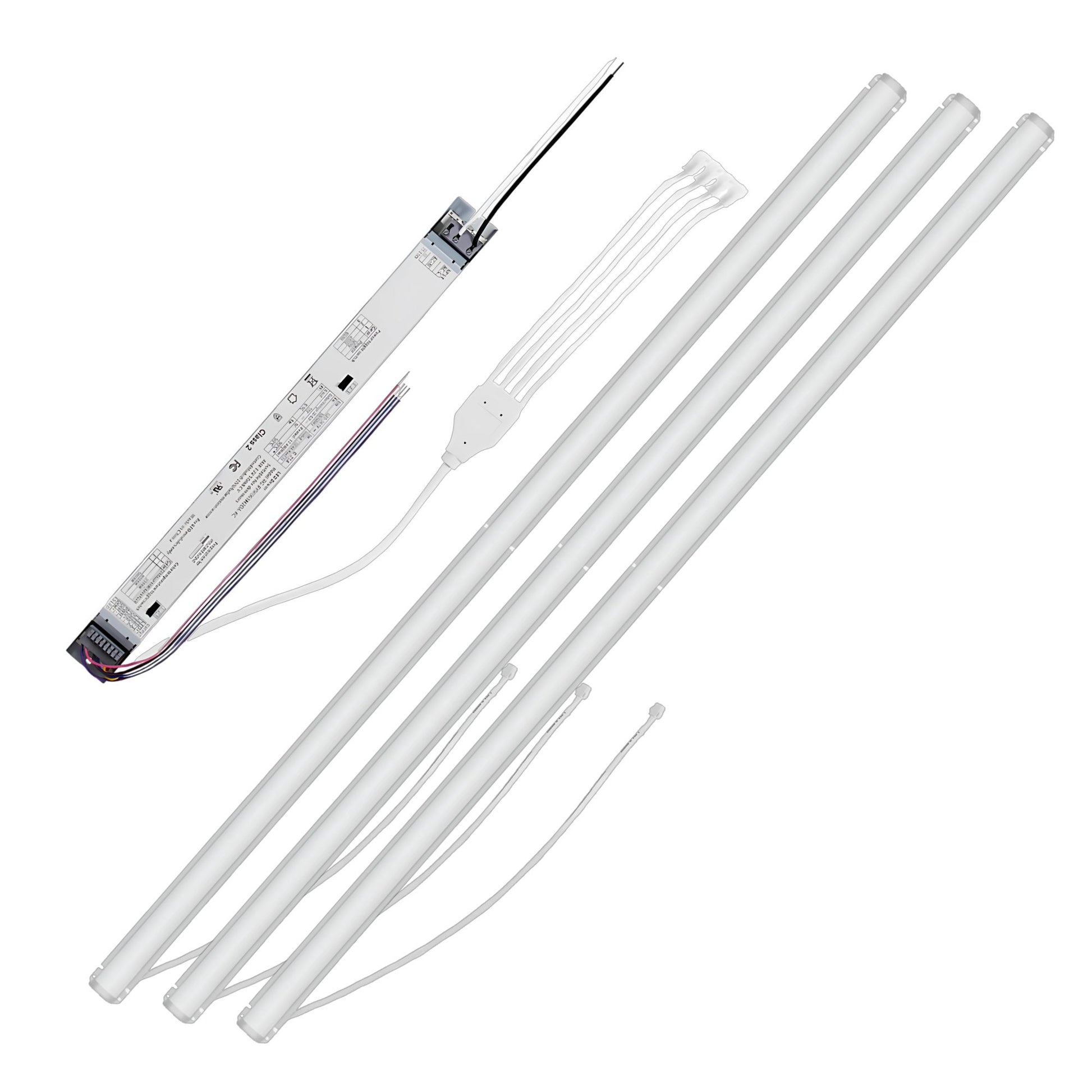 2ft Magnetic Linear Retrofit Kit, 4800/7200/9600 Lumens, 35K/40K/50K, 120-347V - Bees Lighting
