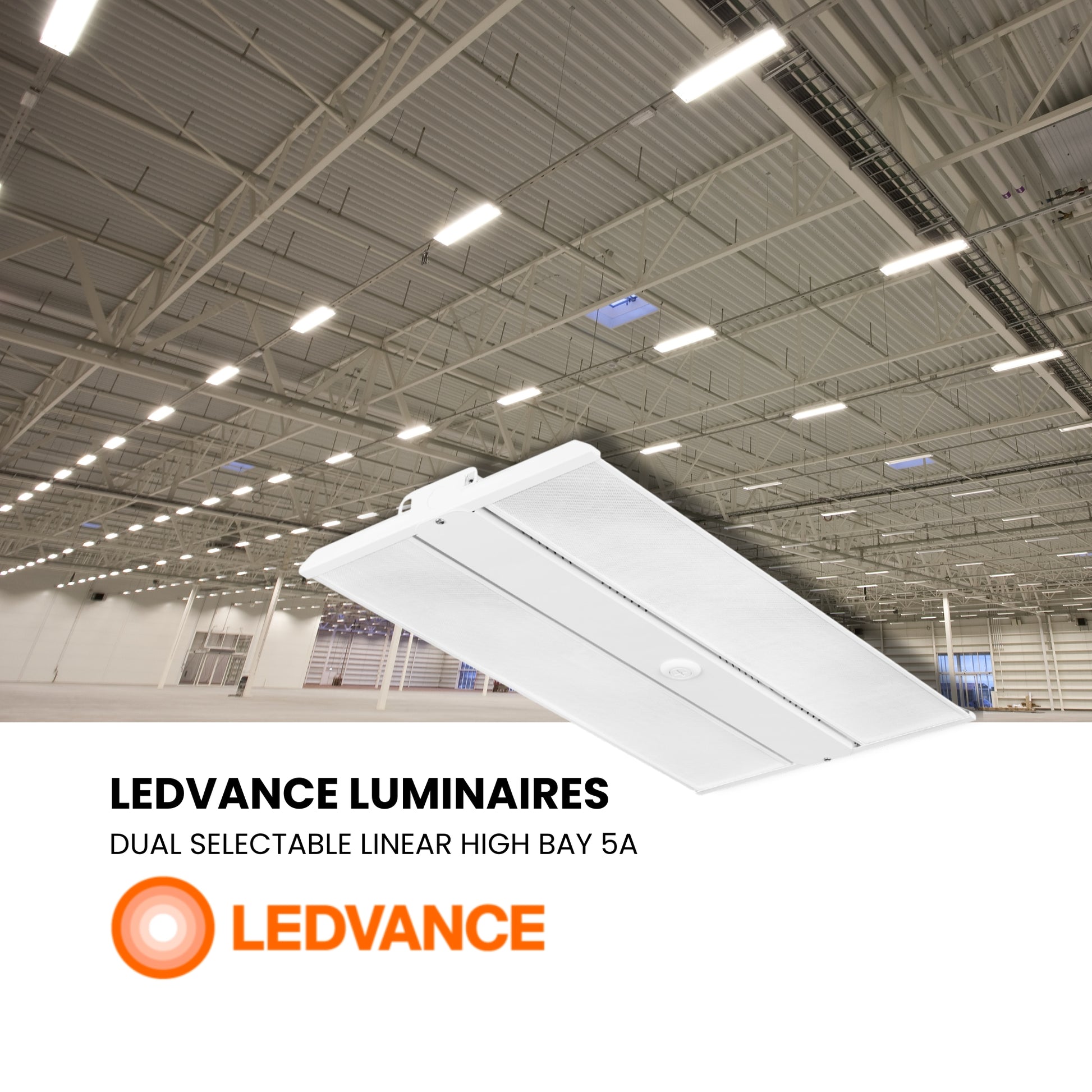 Sylvania - 2ft High Bay LED Light, 41100 Lumens, 300W, 4000K/5000K, 277-480V | Bees Lighting