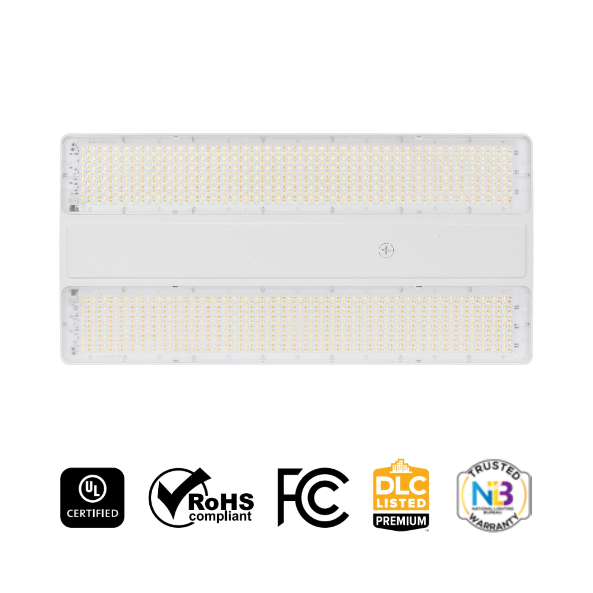 LEDVANCE SYLVANIA 66445 Opti-Select LED Linear High Bay 60,000 Lumens 340/370/400W Selectable 35K/40K/50K 277-480V Adjustable Distribution White