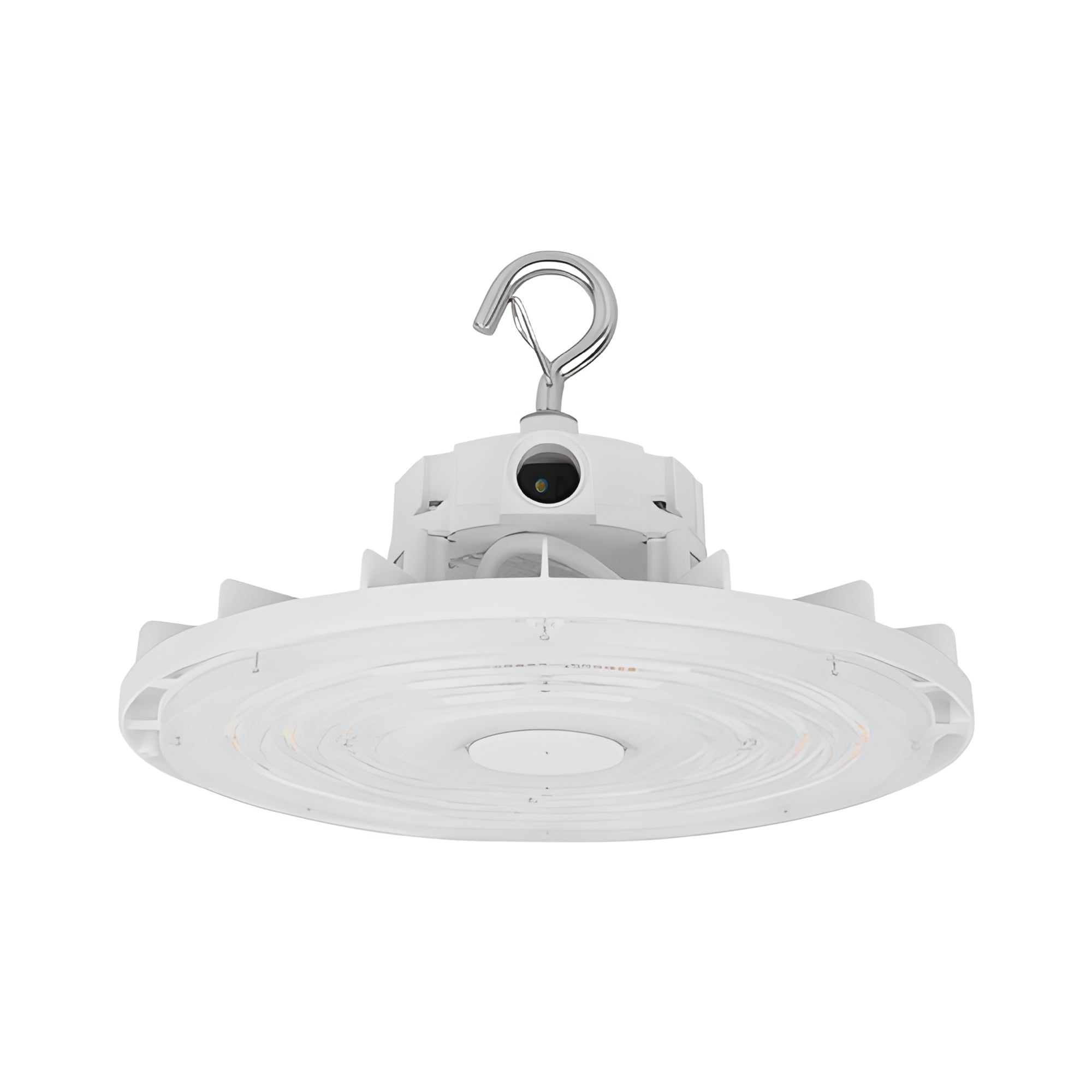 UFO High Bay Light, 150W, 22500 Lumens, 35K/40K/50K, 120-347V, White - Bees Lighting