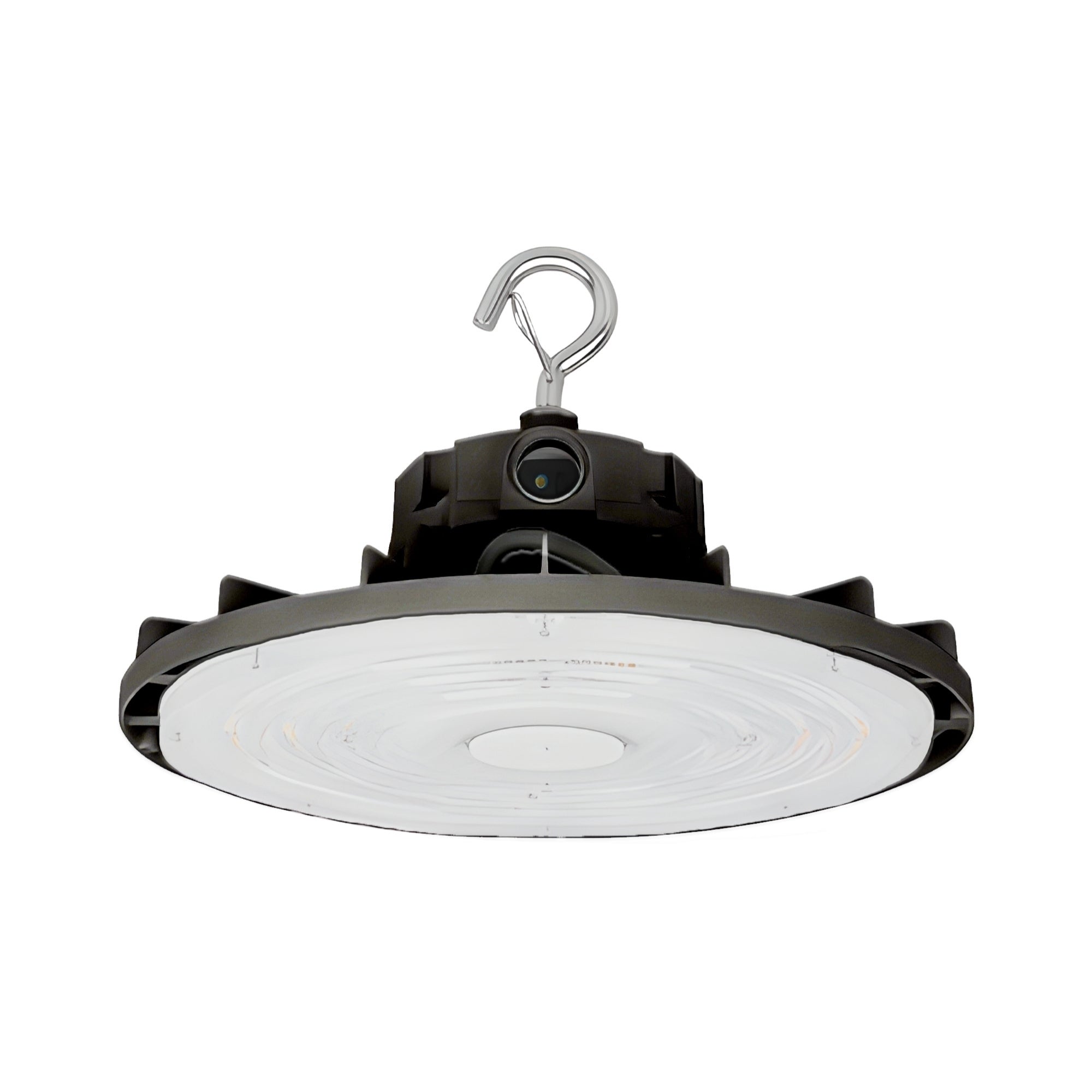 UFO High Bay Light, 300W, 45000 Lumens, 35K/40K/50K, 120-347V, Black