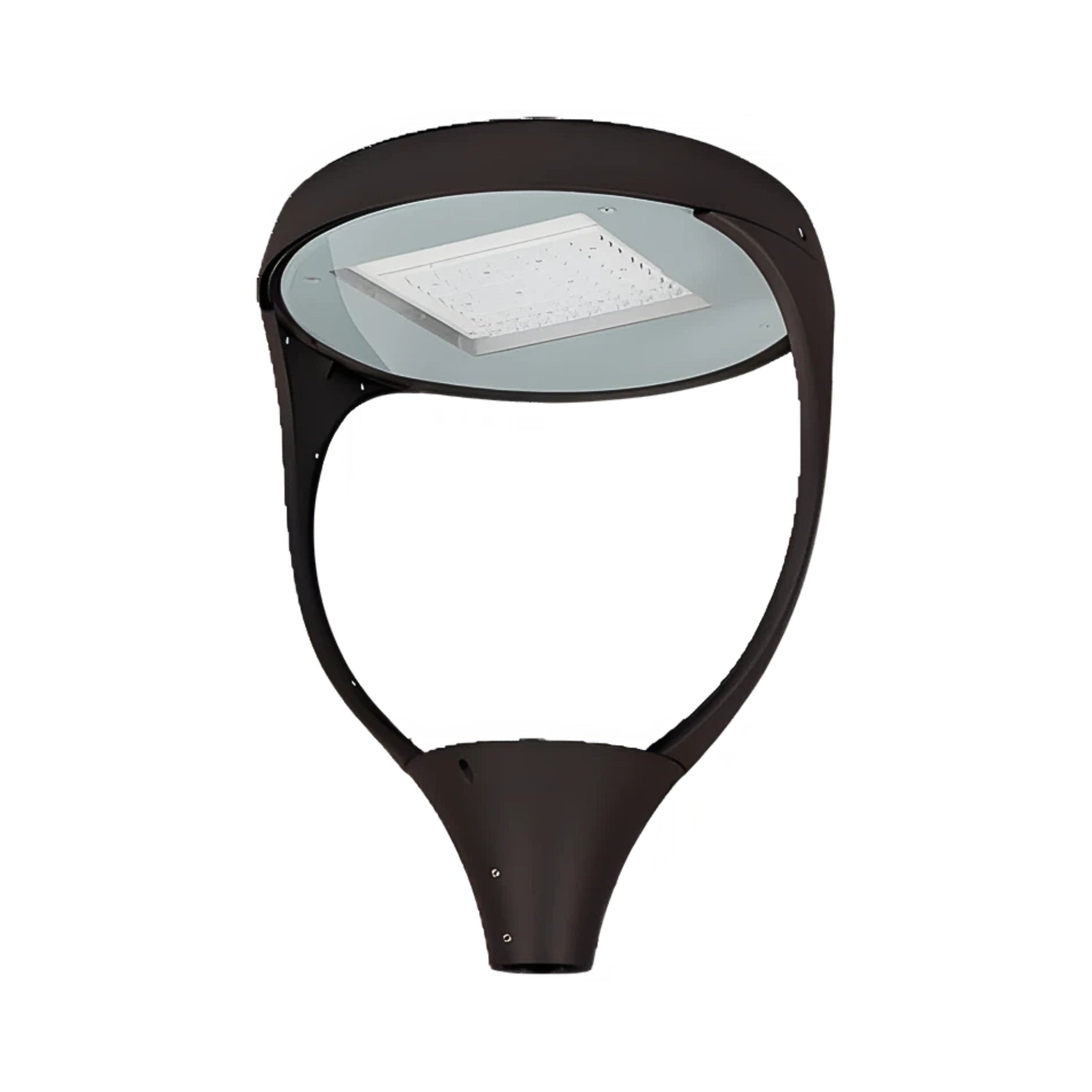 LED Post Top Area Light, 155W, 20500lm, 30K/40K/50K, 120-347V, Bronze - Bees Lighting