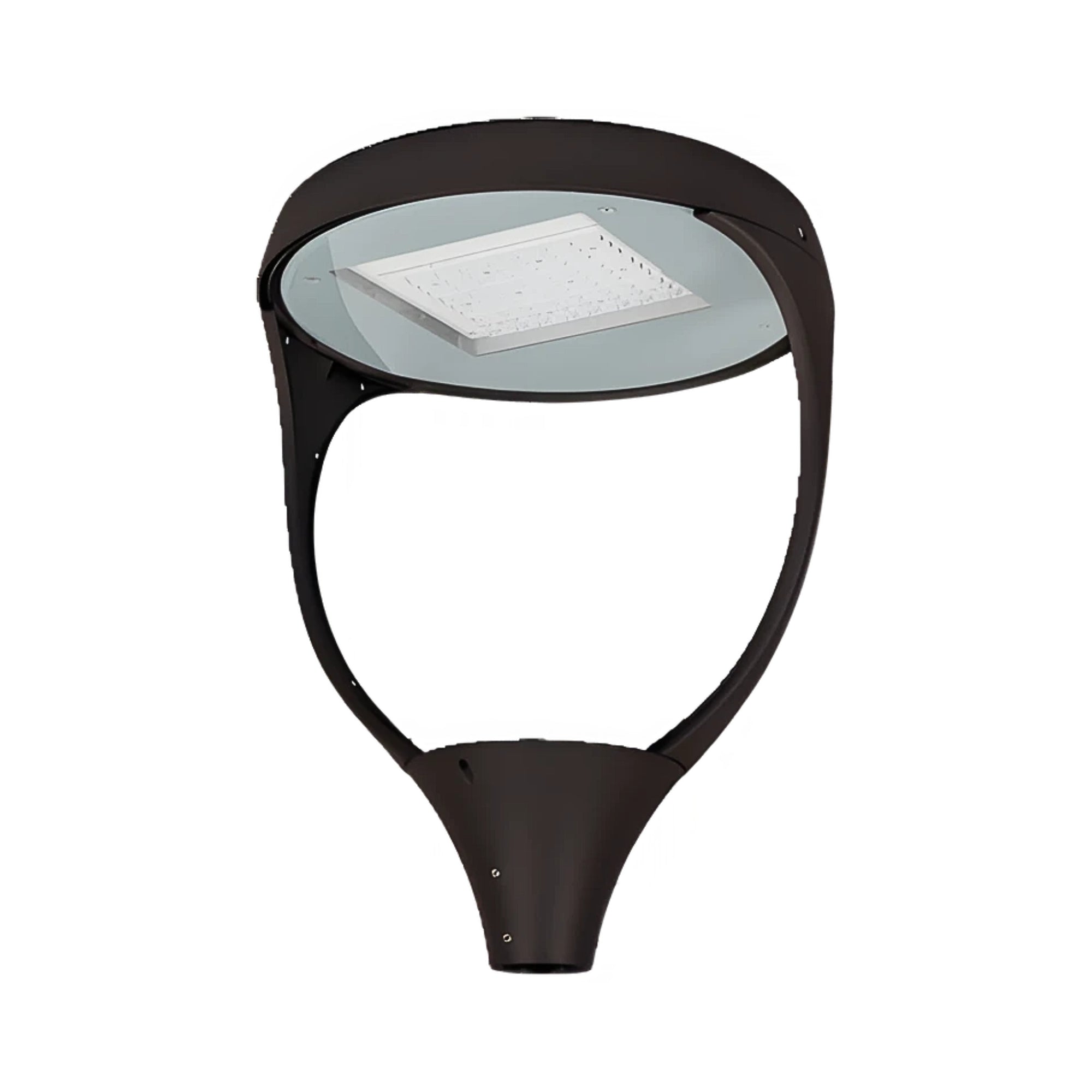 LED Post Top Area Light, 155W, 20500lm, 30K/40K/50K, 120-347V, Bronze - Bees Lighting