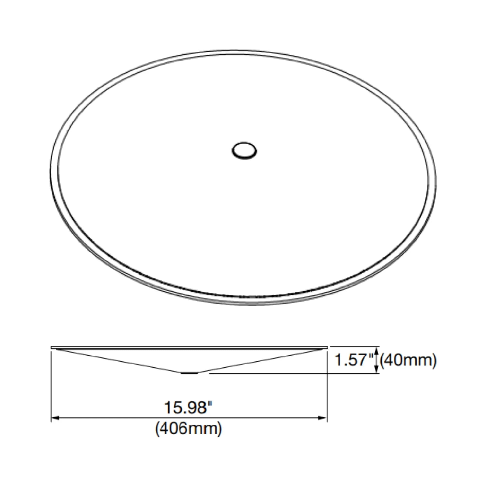 Sylvania - Bottom Lens, For Use With 66708 | Bees Lighting