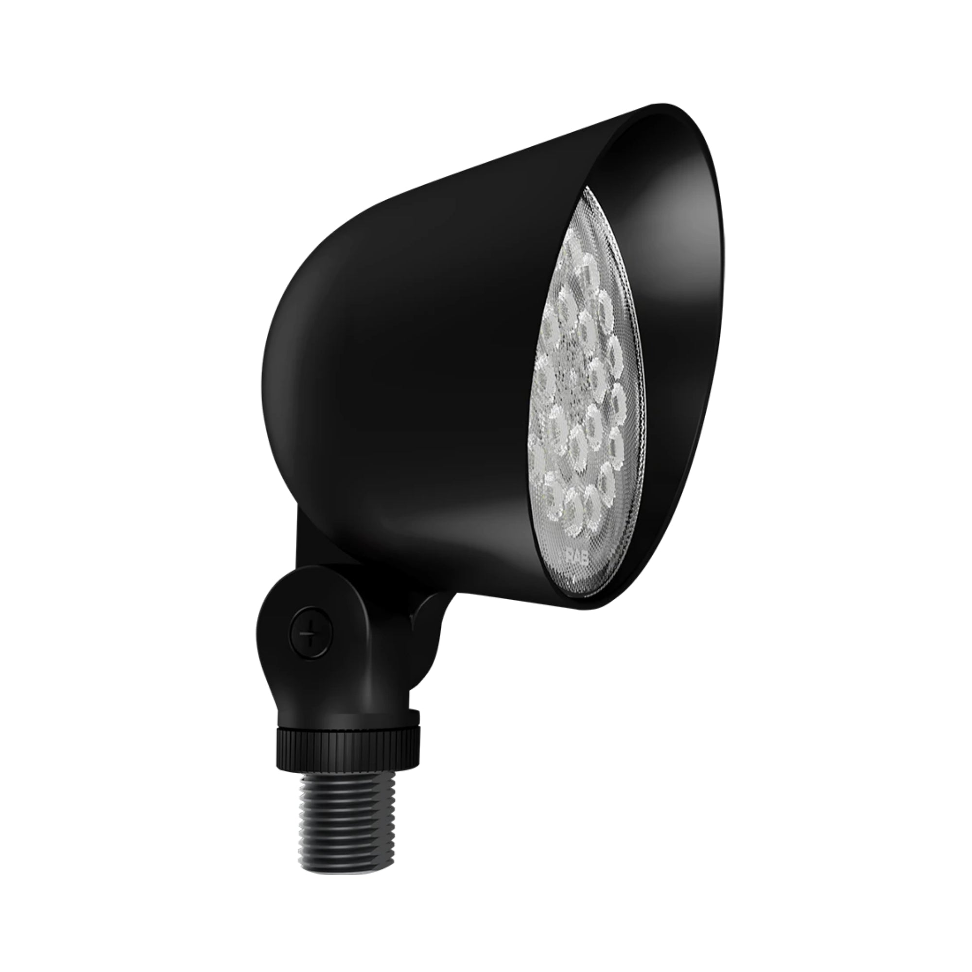 RAB LF17B Field Adjustable Landscape Flood Light 1115 Lumens 8W Selectable CCT 120-277V Black