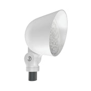 RAB LF17W Field Adjustable Landscape Flood Light 1115 Lumens 8W Selectable CCT 120-277V White