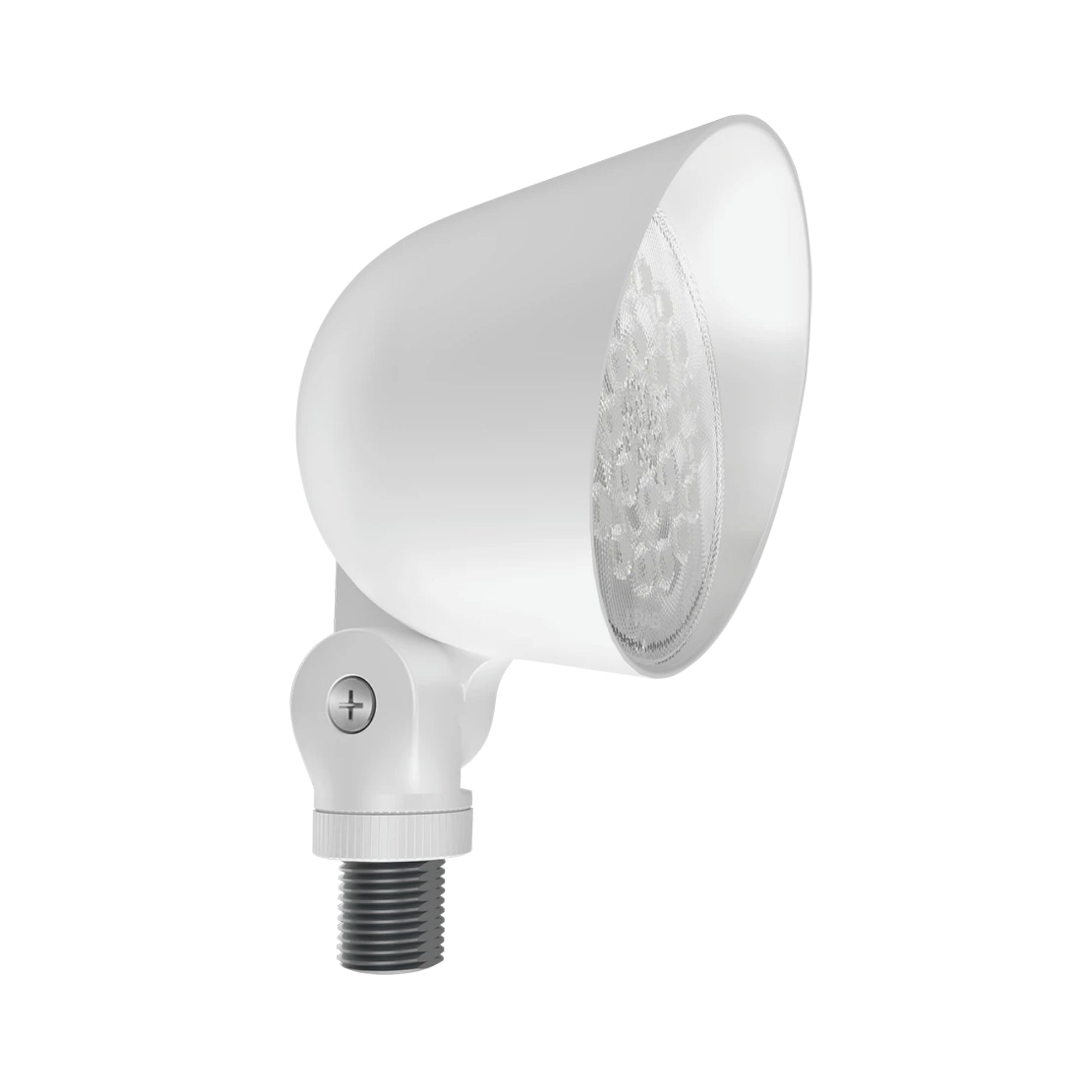 RAB LF17W Field Adjustable Landscape Flood Light 1115 Lumens 8W Selectable CCT 120-277V White