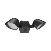 RAB LF17X2B Field Adjustable Landscape Flood Light 2230 Lumens 16W Selectable CCT 120-277V Black