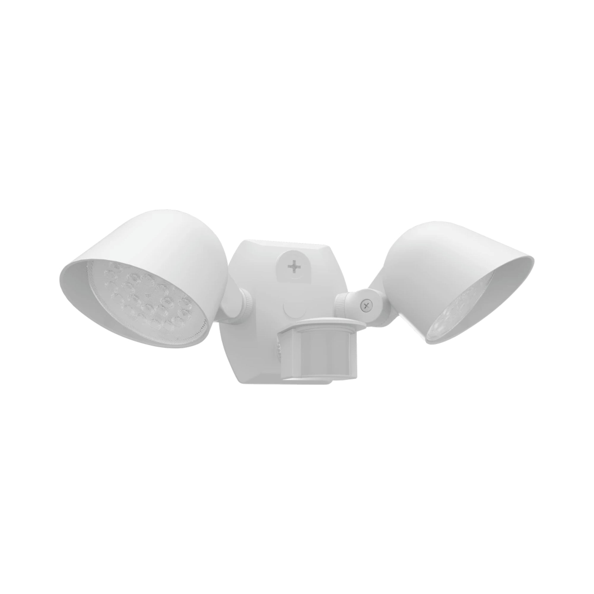 RAB LF17X2W/SMS Field Adjustable Landscape Flood Light 2230 Lumens 16W Selectable CCT 120-277V Motion Sensor White