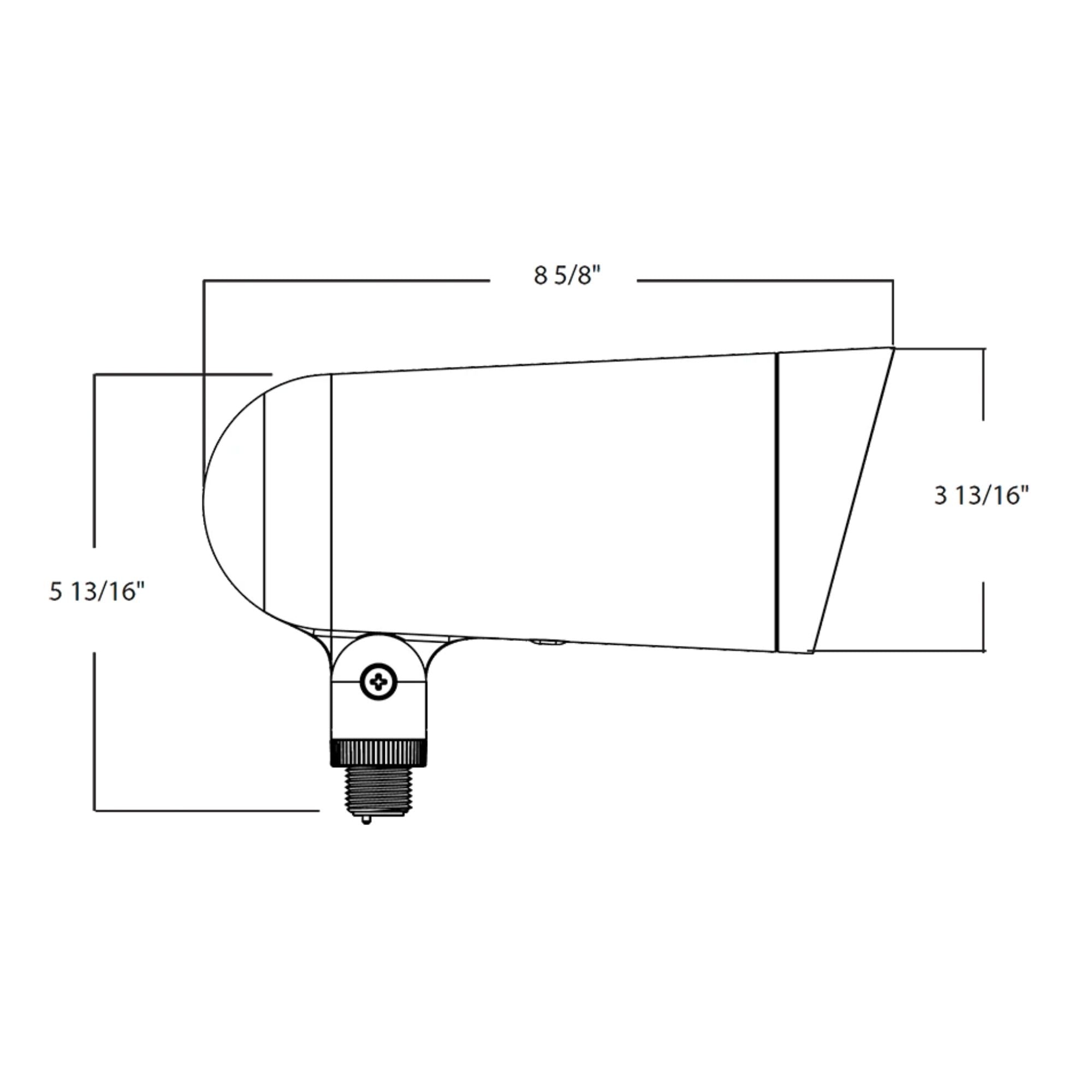 LF34 CCT - 120V LED Adjustable Flood Light, 33W, White
