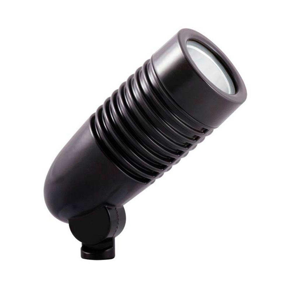 120V LED Compact Flood Light, 5W, 4000K, Bronze - Bees Lighting