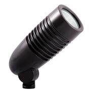 120V LED Compact Flood Light, 8W, 4000K, Bronze