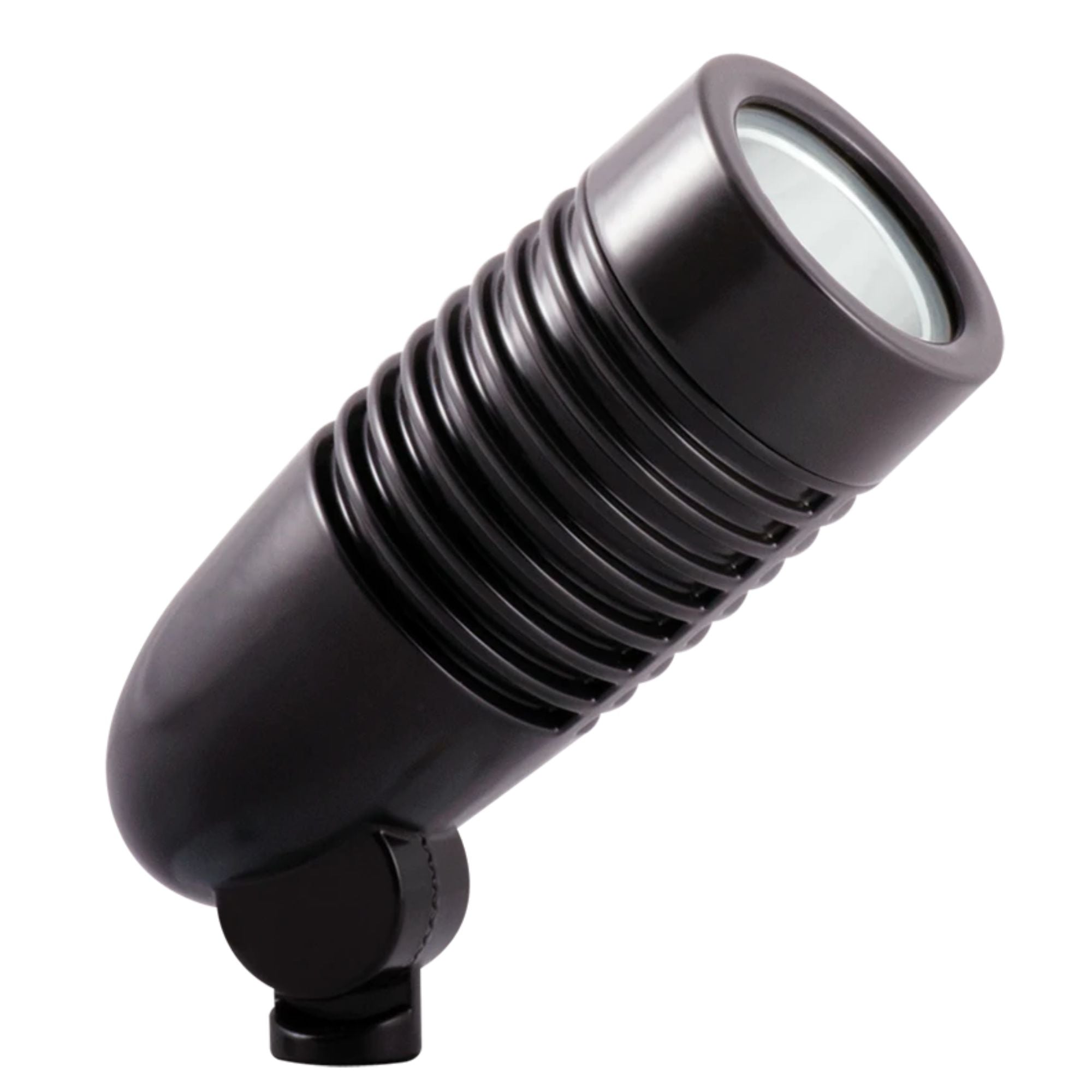 120V LED Compact Flood Light, 8W, 4000K, Bronze