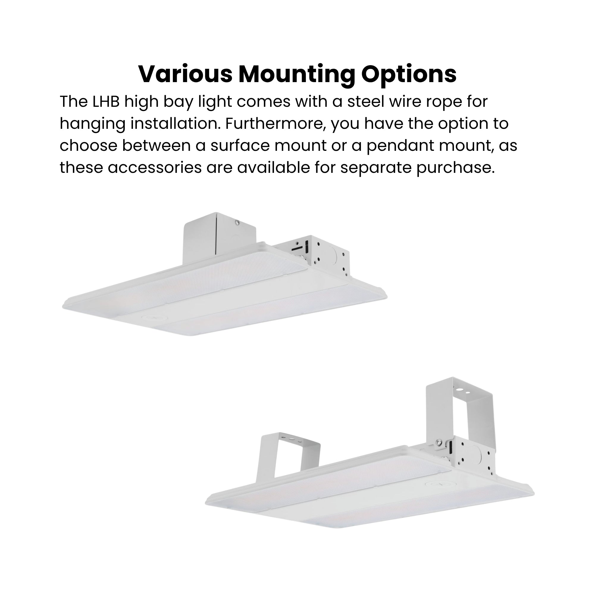 GLT - High Bay LED Light, 130W, 18500 Lumens, 4000K/5000K, 120-277V | Bees Lighting