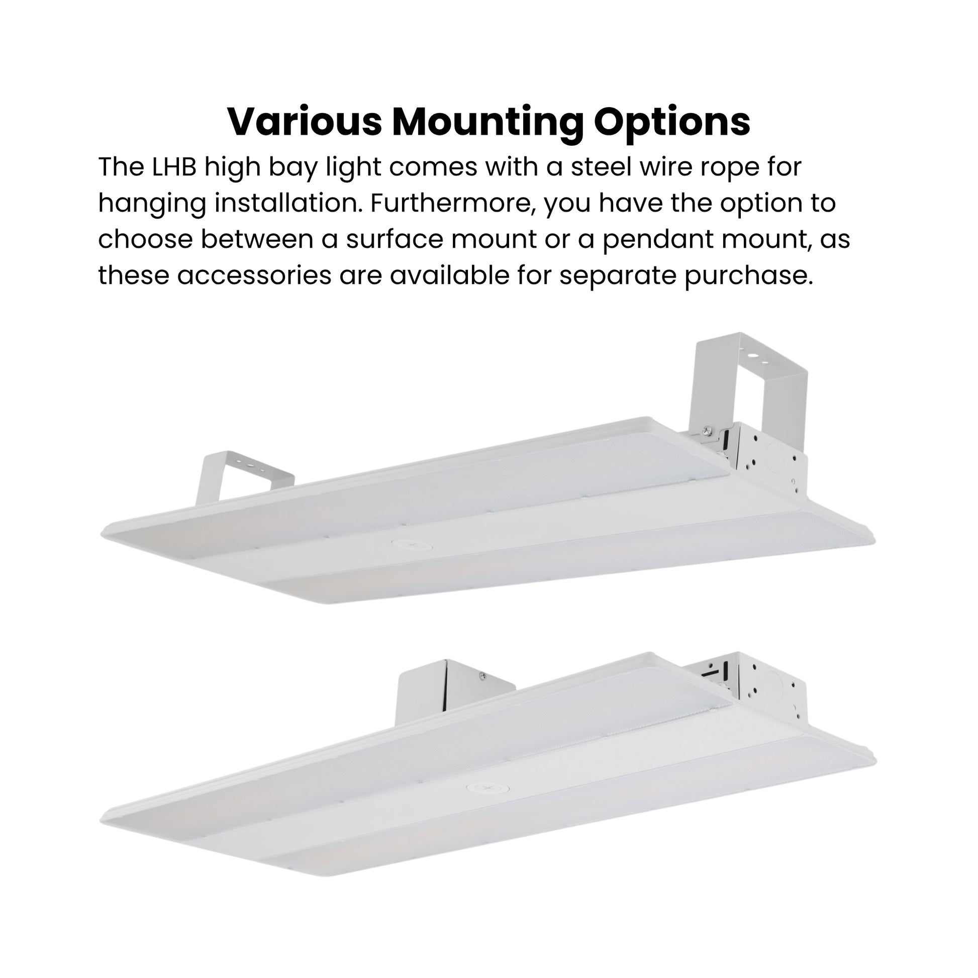 GLT - 2ft LED Linear High Bay Light, 300W, 42000 Lumens, 4000K/5000K, 347-480V | Bees Lighting