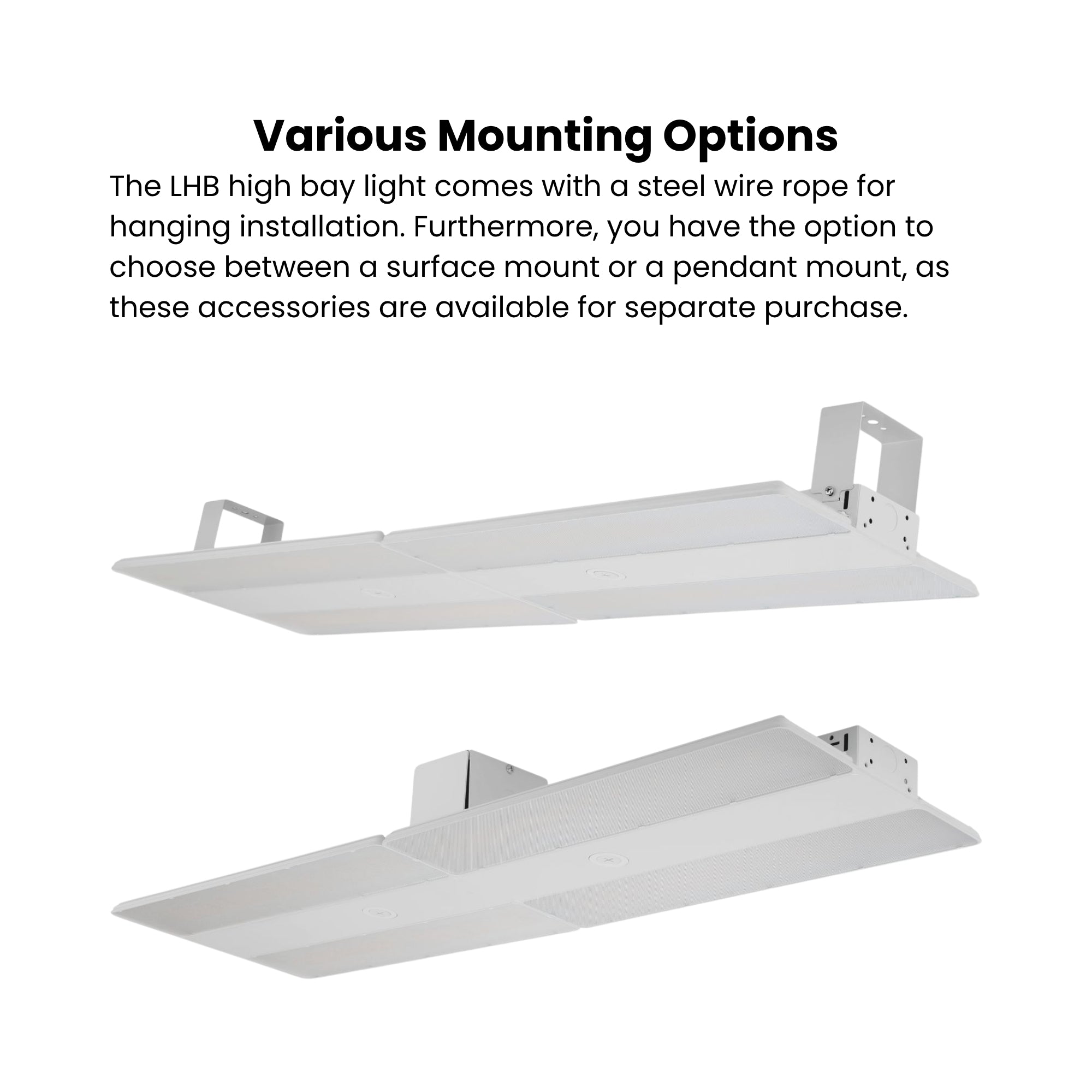 GLT - 3ft LED Linear High Bay Light, 410W, 60000 Lumens, 4000K/5000K, 347-480V | Bees Lighting