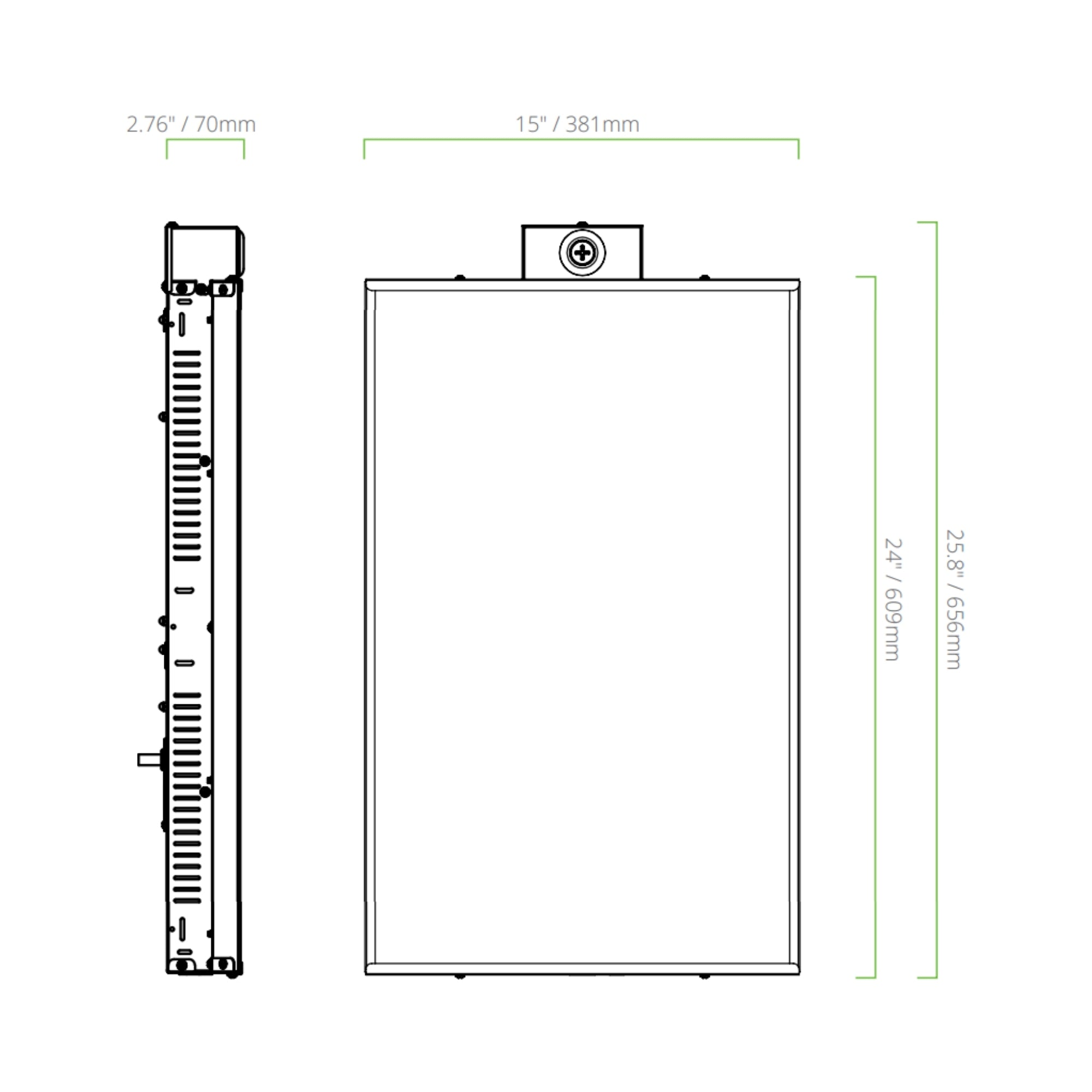 Eiko - Linear High Bay LED Light, 160W, 24000lm, 4000K/5000K, 120-347V | Bees Lighting