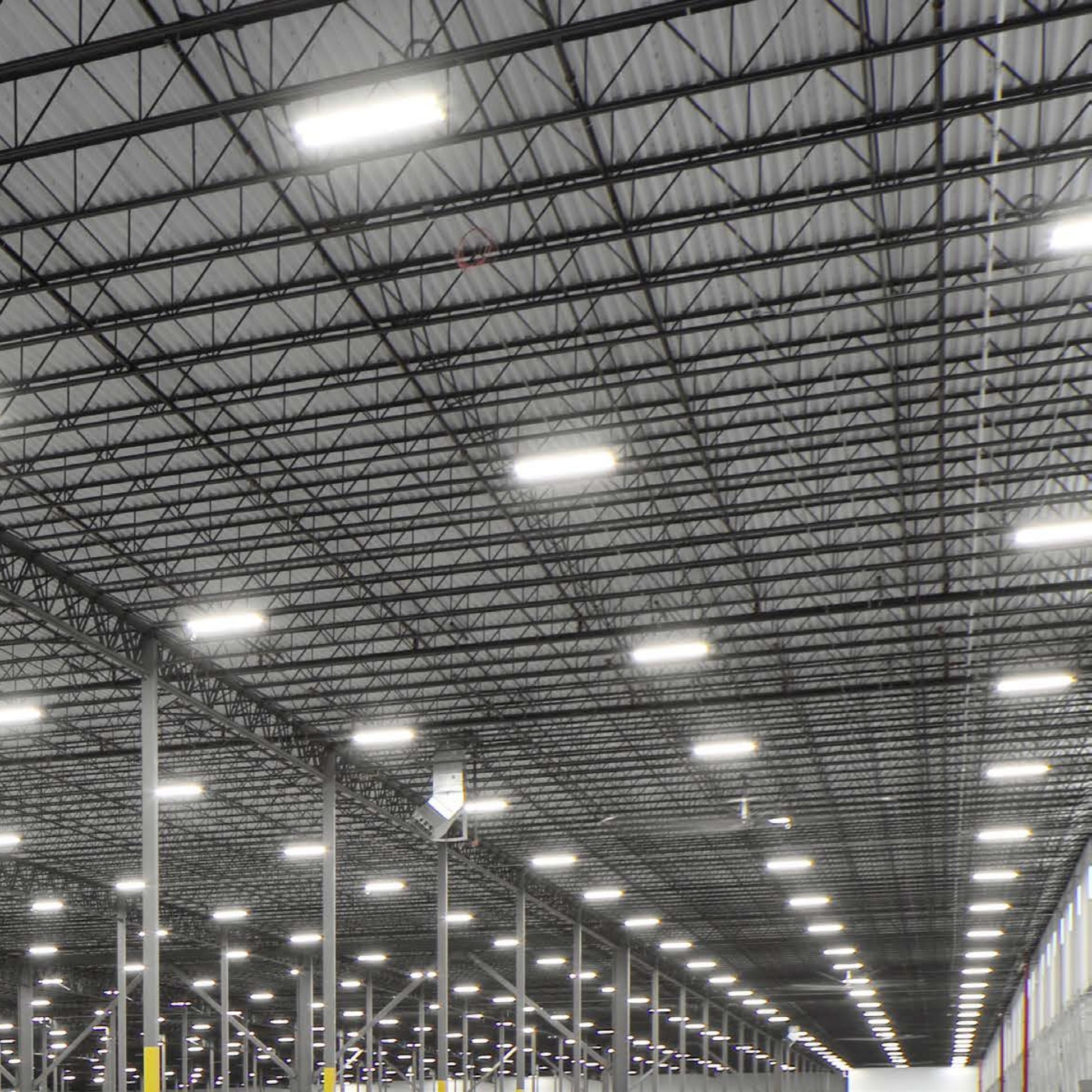 Eiko - Linear High Bay LED Light, 320W, 48000lm, 4000K/5000K, 120-347V | Bees Lighting