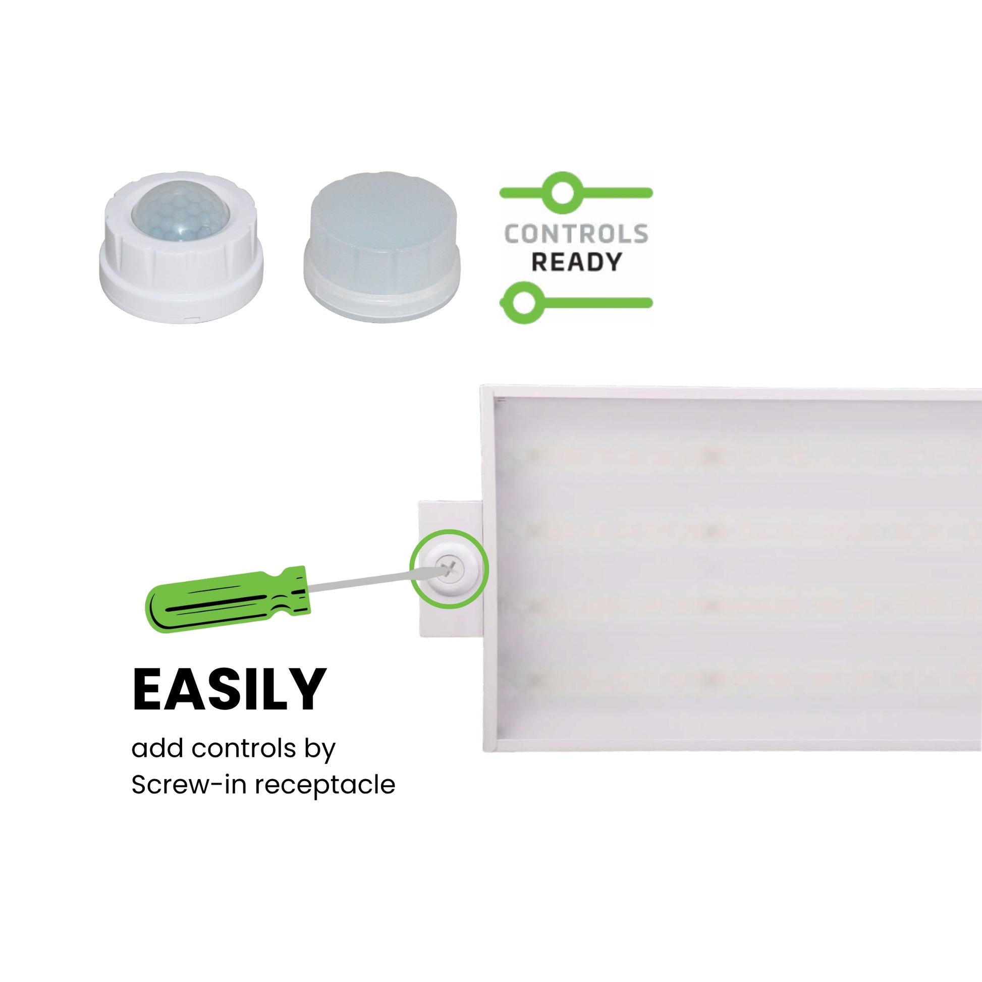 Eiko - Linear High Bay LED Light, 440W, 66000lm, 4000K/5000K, 240-480V | Bees Lighting