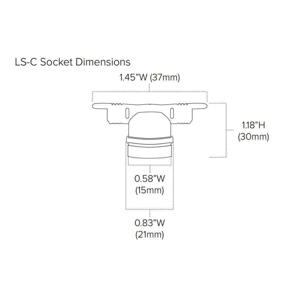 Commercial Grade String light, 330 Feet, Non suspended 330 sockets, E12 Candelabra Base - Bees Lighting