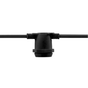 Commercial Grade LED String light, 330 Feet, Non suspended 264 sockets, E17 Intermediate Base - Bees Lighting