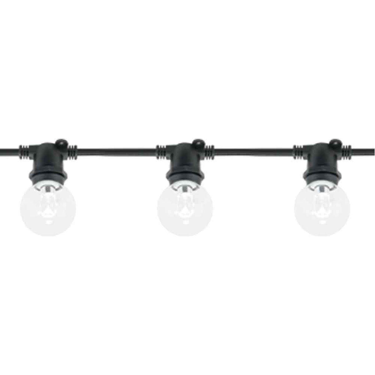 Commercial Grade LED String light, 330 Feet, 264 sockets, Non suspended, E17 Medium Base - Bees Lighting