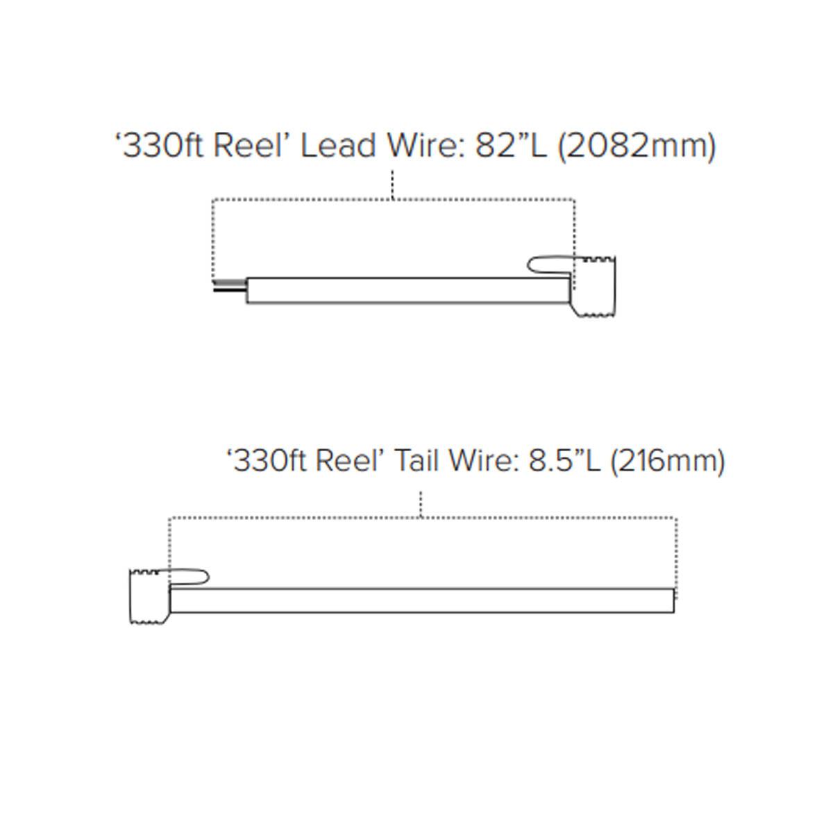 Commercial Grade LED String light, 330 Feet, 165 sockets, Suspended, E26 Medium Base