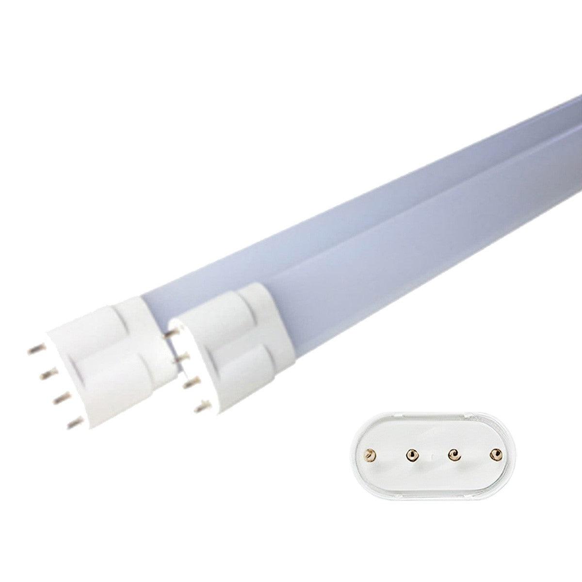 4 Pin PLL LED Bulb, 15W, 1600lm, 5000K, Omnidirectional, Replaces 36W CFL, 2G11 Base, Ballast Bypass - Bees Lighting