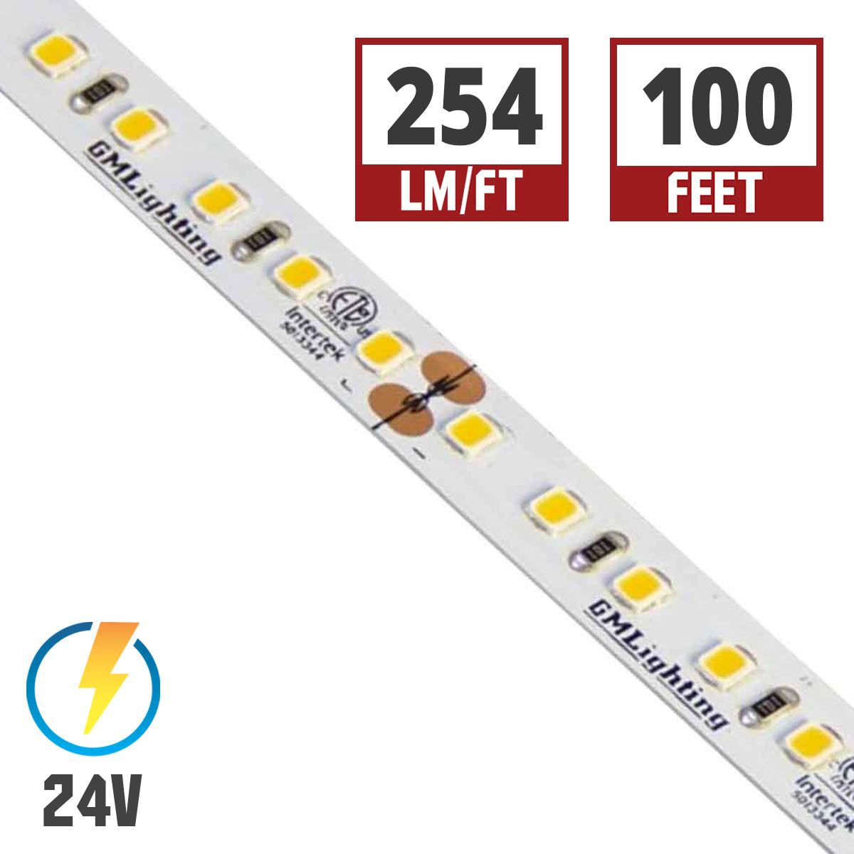 GM Lighting LTR-P Pro Series 3.0W LED Tape Light - Bees Lighting