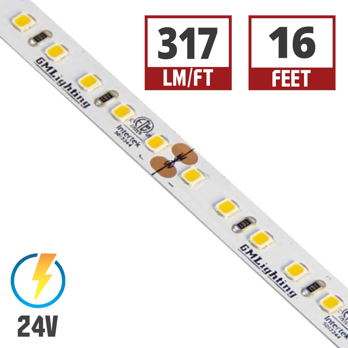 GM Lighting LTR-P Pro Series 4.5W LED Tape - Bees Lighting