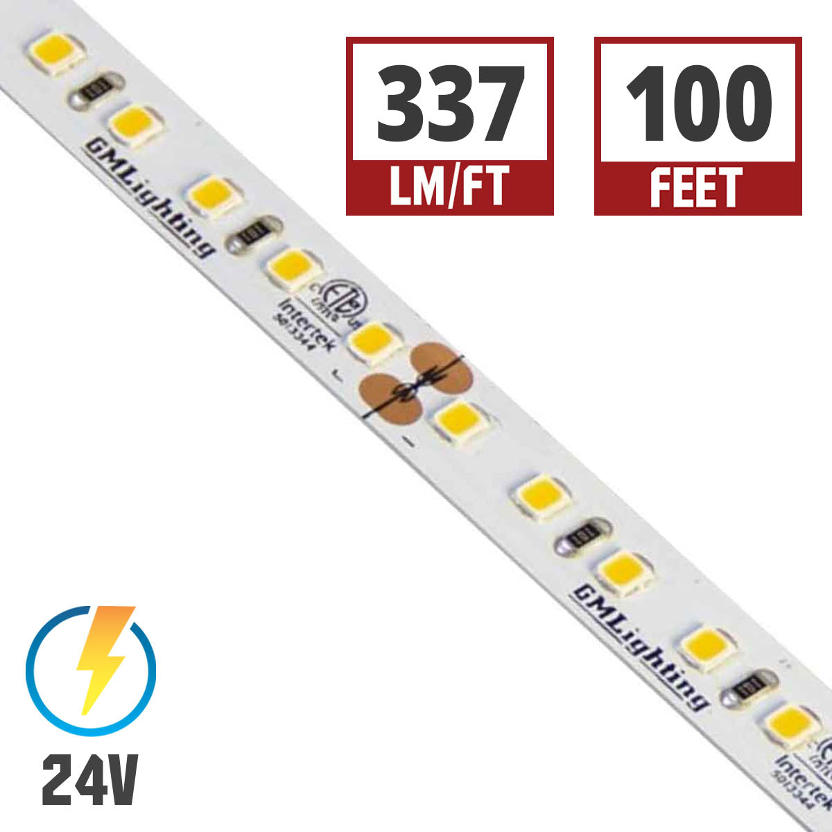 GM Lighting LTR-P Pro Series 4.5W LED Tape - Bees Lighting