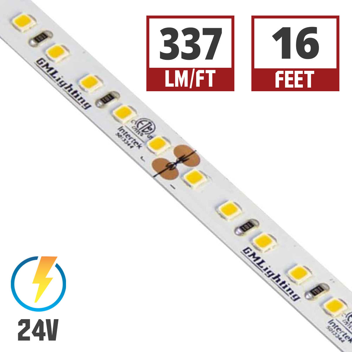GM Lighting LTR-P Pro Series 4.5W LED Tape - Bees Lighting