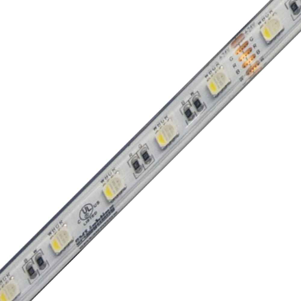 LTR-S Spec LED Strip Light, 16ft Reel, Color Changing RGB + 3000K, 210 Lumens per Ft, 24V
