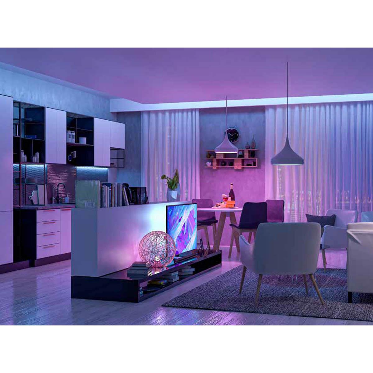 LTR-S Spec LED Strip Light, 16Ft Reel, Color Changing RGB + 3000K, 430 Lm/Ft, 24V - Bees Lighting