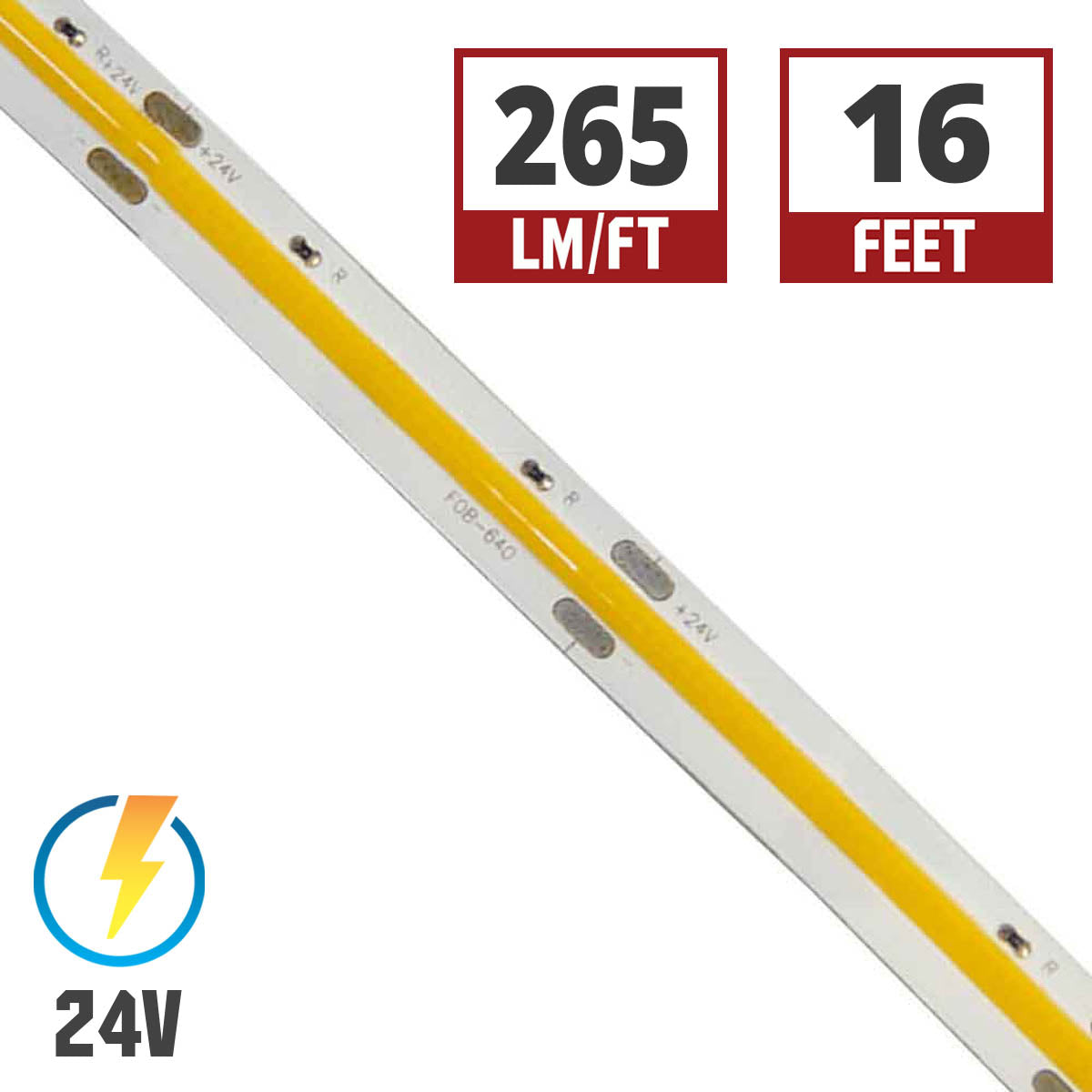 GM Lighting LTR-S Spec Series 3W COB LED Tape - Bees Lighting