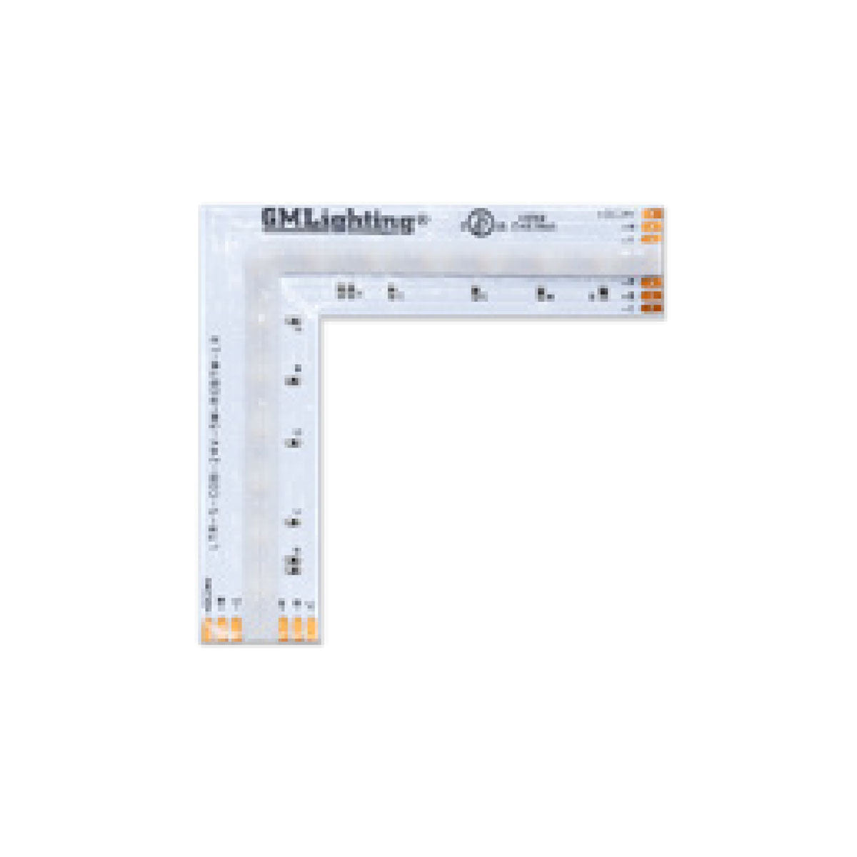 GM Lighting LTR-S Series RGBTW COB Tape Light Connectors - Bees Lighting