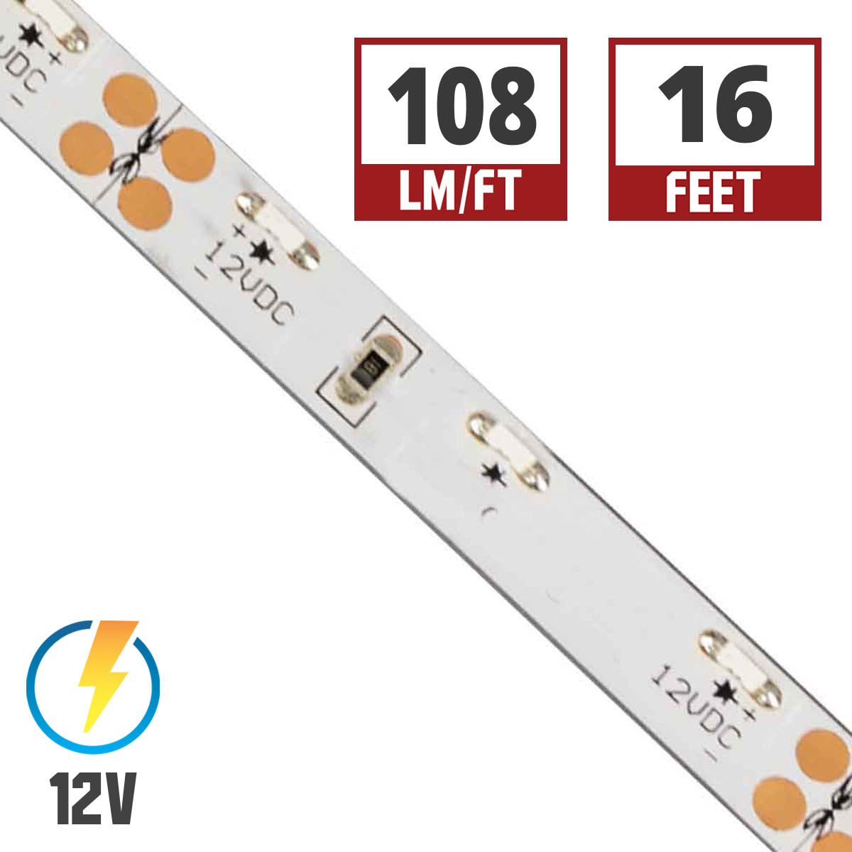 GM Lighting LTR-S Spec Series Side View LED Tape Light - Bees Lighting
